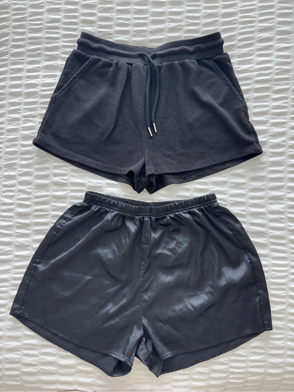Bundle of Black Lounge Shorts